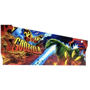 820-76T7-03 Stern Godzilla Premium Cabinet Decal - Left